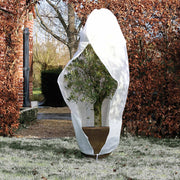 Cubierta plantas invierno con cremallera blanco 1,5x1,5x2 m v1296 Vetonek