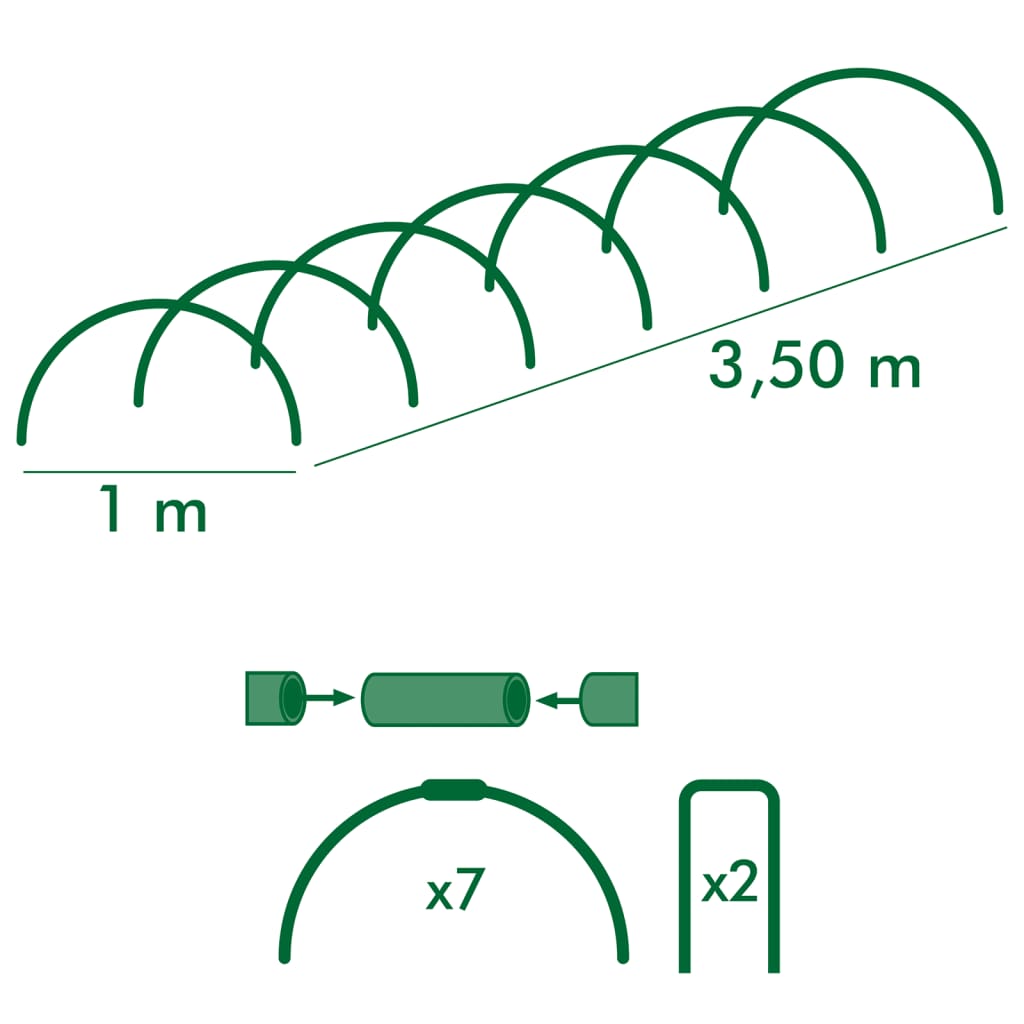 Nature Kit de túnel de cultivo rápido