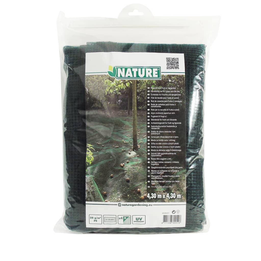 Coleta de frutas naturais malha e folhas 4.3x4.3 m 6030451