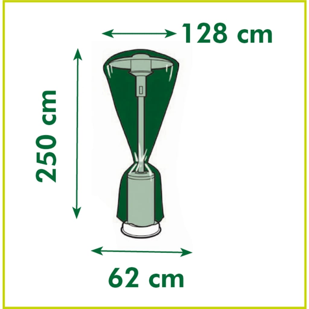 Fundador de proteção da natureza para aquecedor externo 250x128x62 cm