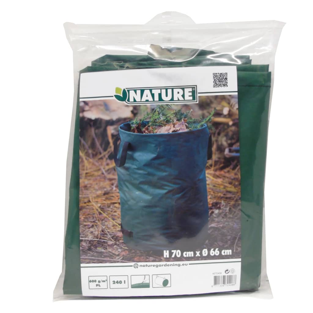 BASSO DI GARBAGE GRANDE GREEN NATURA 240 L