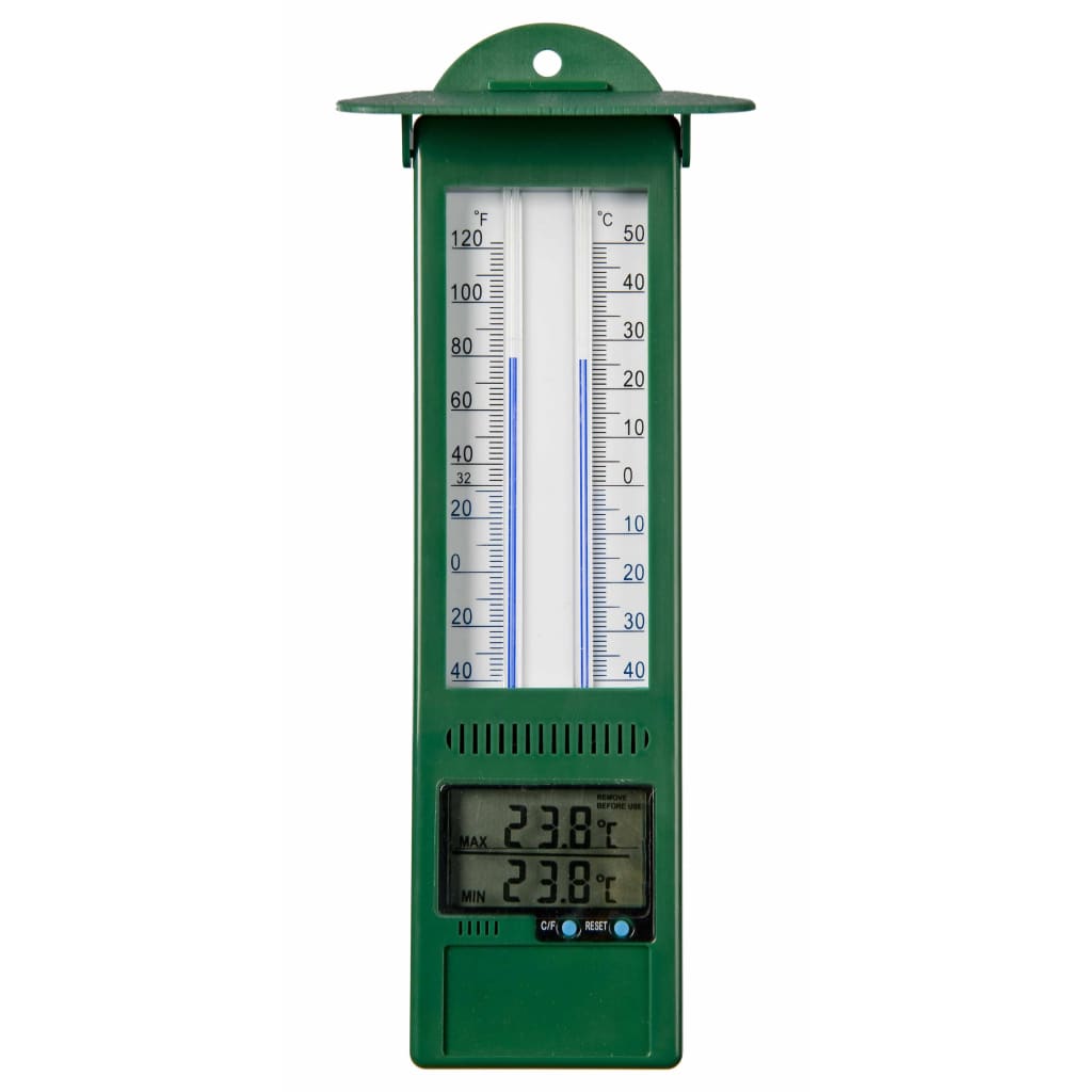 Nature Termómetro digital de exterior temperatura máxima y mínima