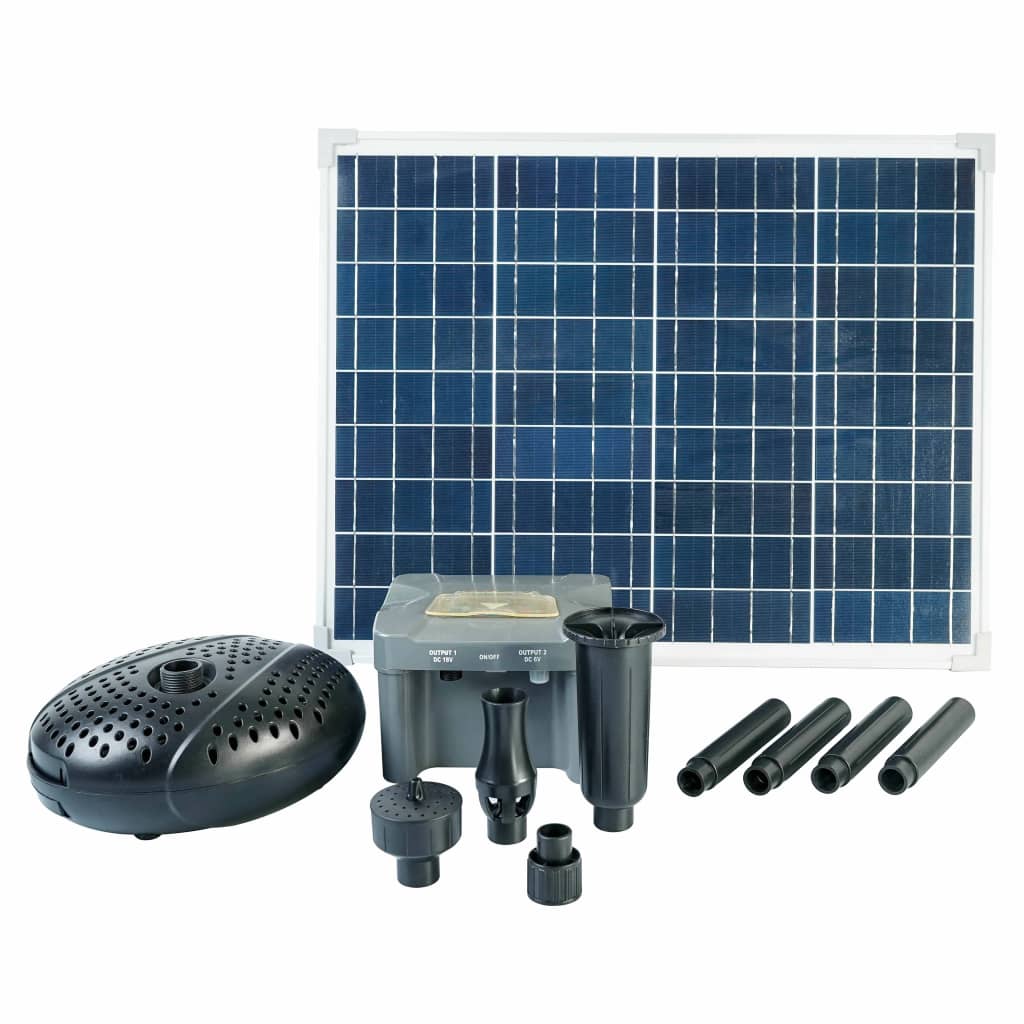 Ubbink SolarMax 2500 Set com painel solar, bomba e bateria