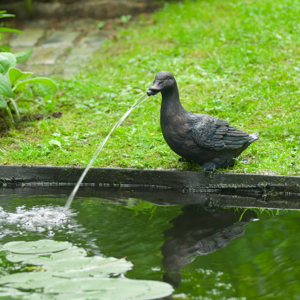 Ubbink Fuente de jardín con chorro y en forma de pato