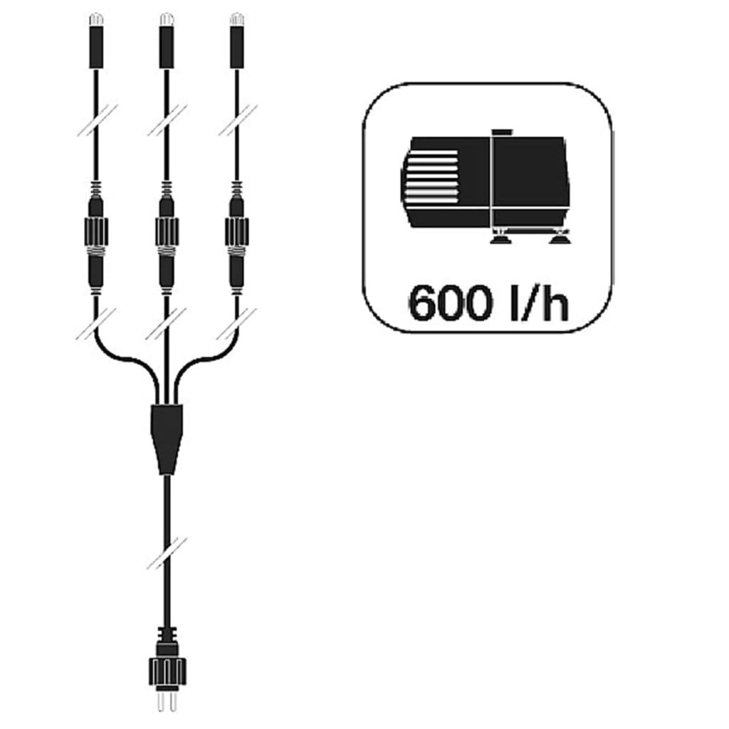 Set fuente de agua Ubbink, modelo Chios 1387057