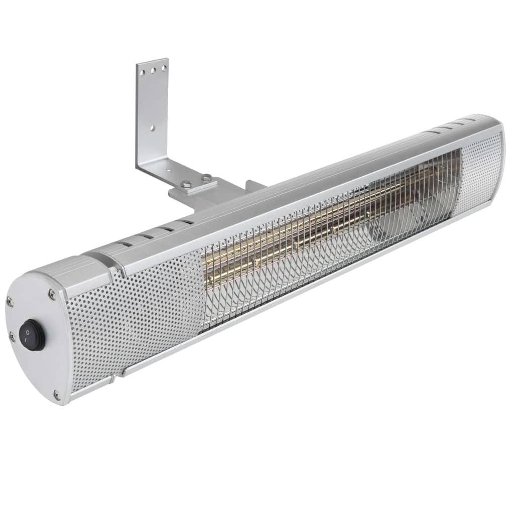 Tristar Calefactor de patio para pared tubo dorado KA-5277 2000 W vidaXL