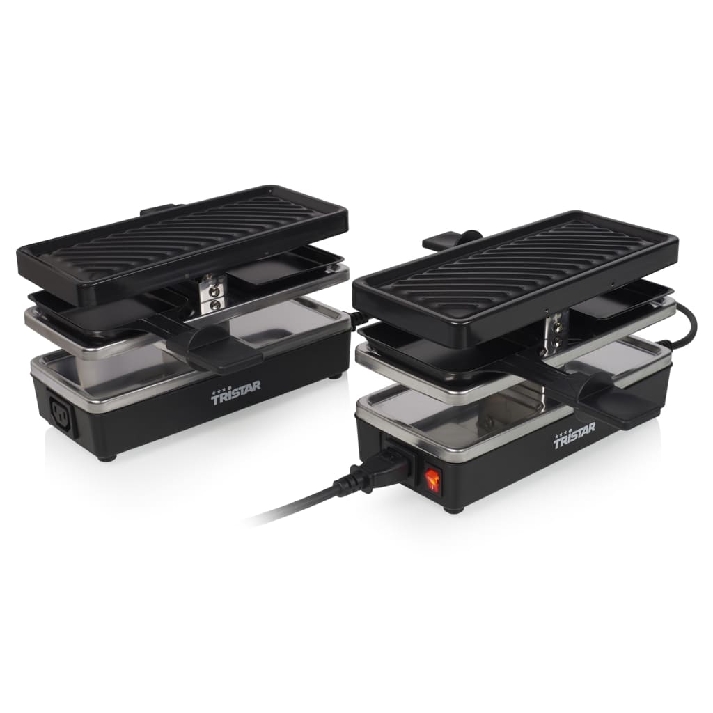 Raclette interpreta Tristar 4 pessoas RA-2742 Black 800W 23,8x10,4 cm