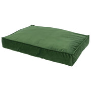 Green velvet dog cushion 80x55x15 cm v1334 Vetonek