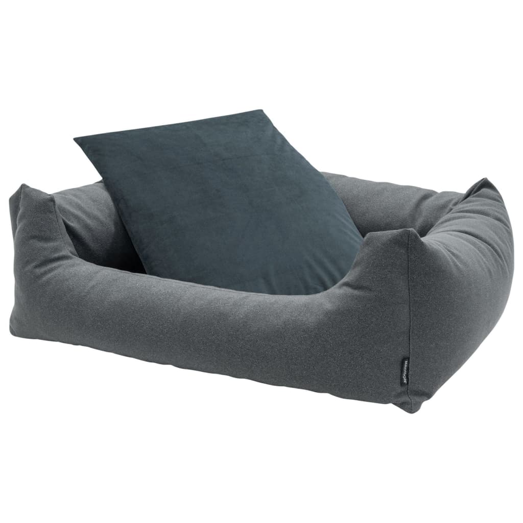 Madison Cama de exterior para perros Manchester gris 80x67x22 cm