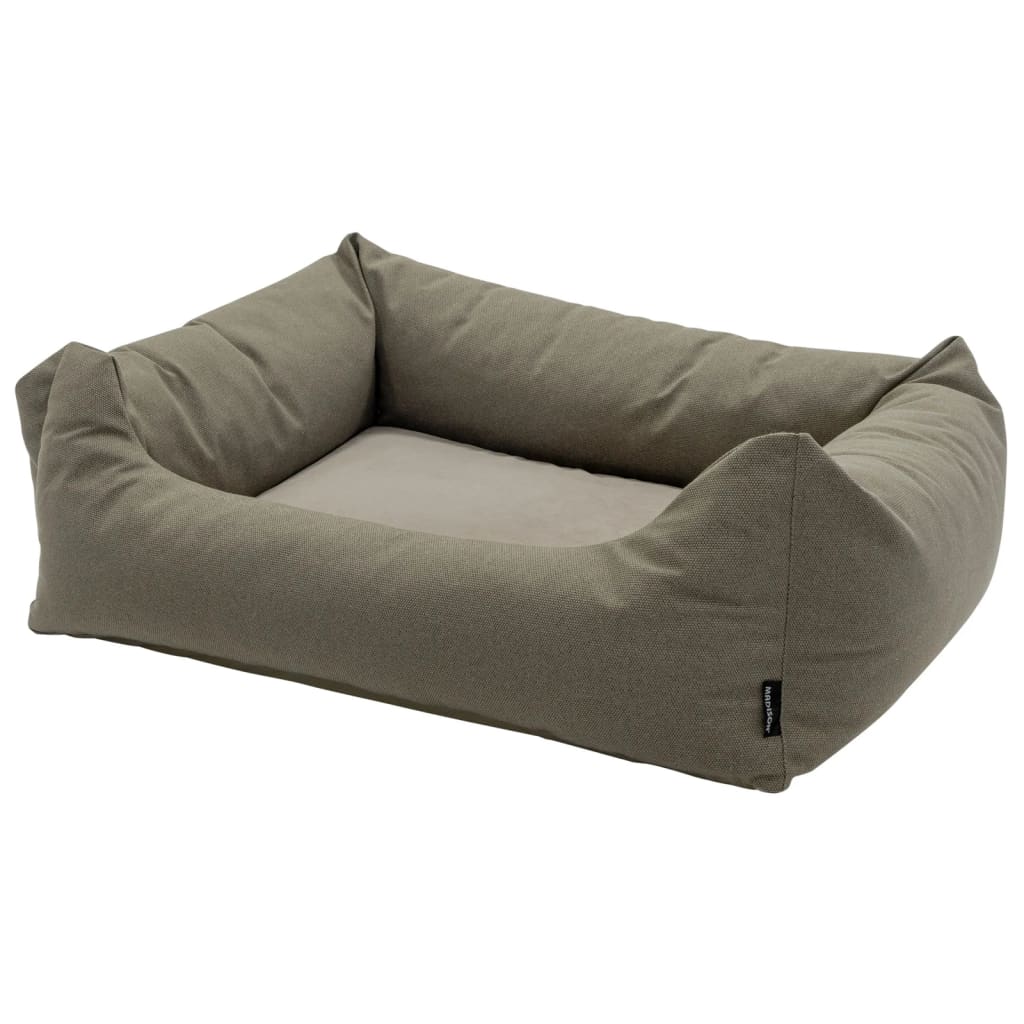 Cama externa de Madison para cães falou cinza taupe 100x80x25cm