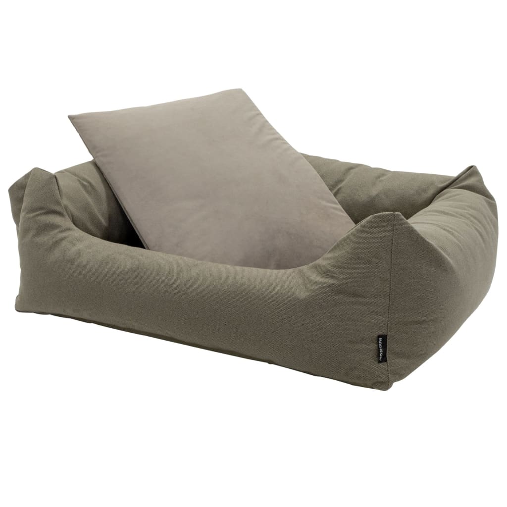 Madison Cama de exterior para perros Manchester gris taupe 120x95x28cm