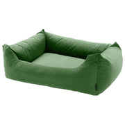 Green velvet dog bed 80x67x22 cm v1556 Vetonek