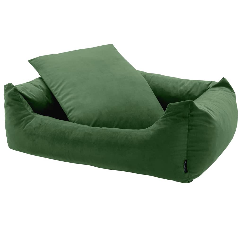 Cama de cachorro madison verde 100x80x25 cm