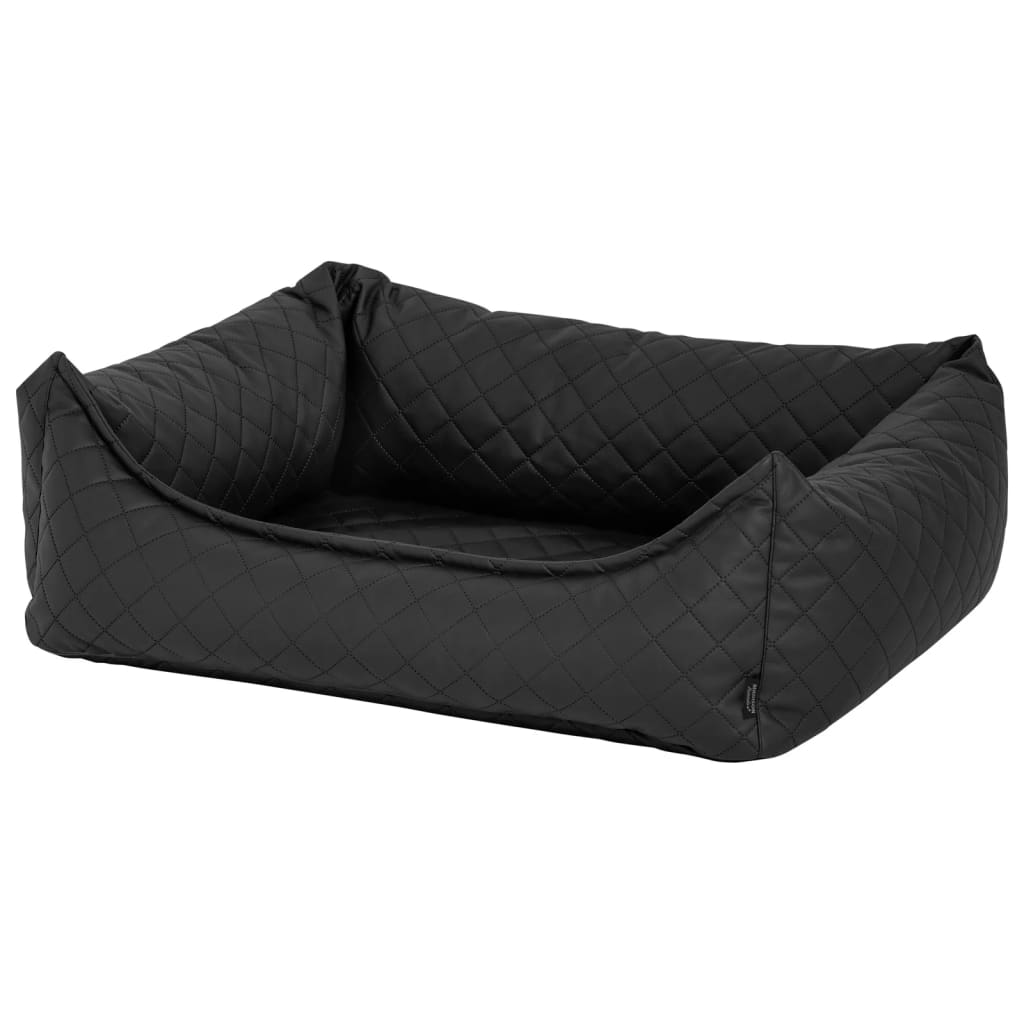 Cama de cachorro Madison Skai Check Cinza 100x80x25 cm