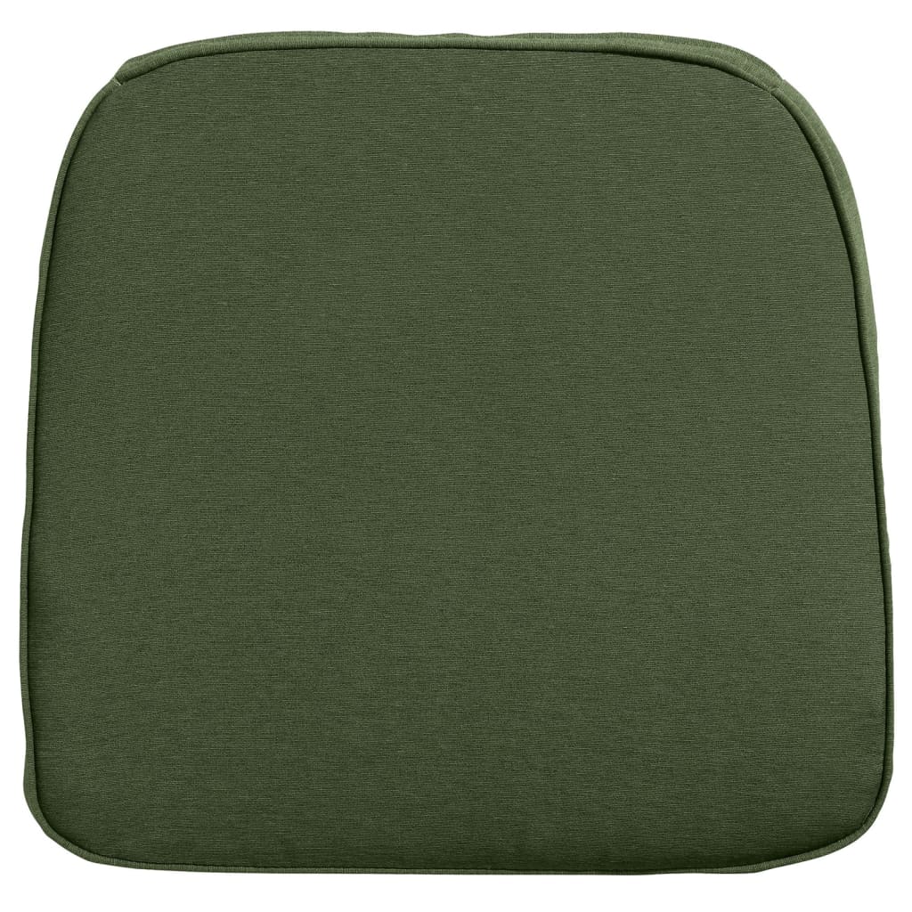 Madison Cojín para silla de mimbre de jardín Panama verde 48x48 cm