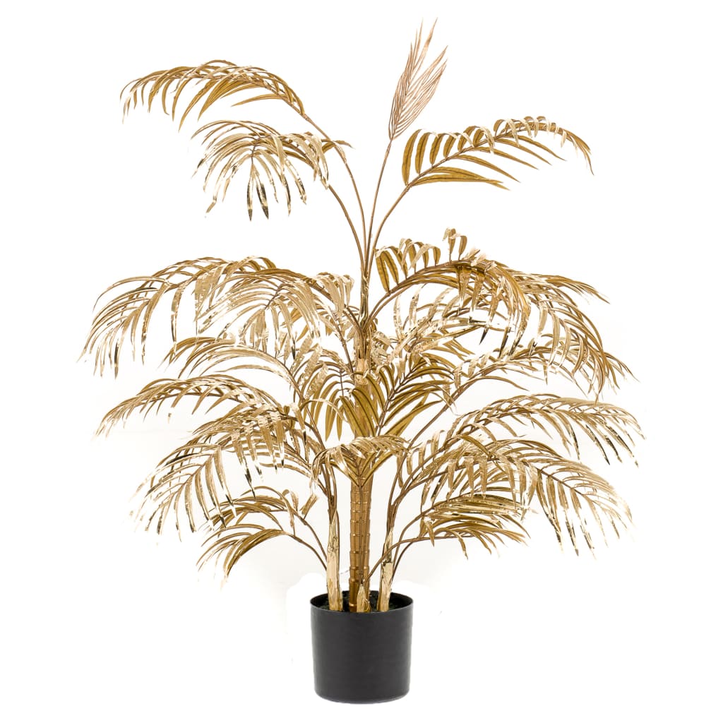 Vetonek Palmera areca artificial dorado 105 cm