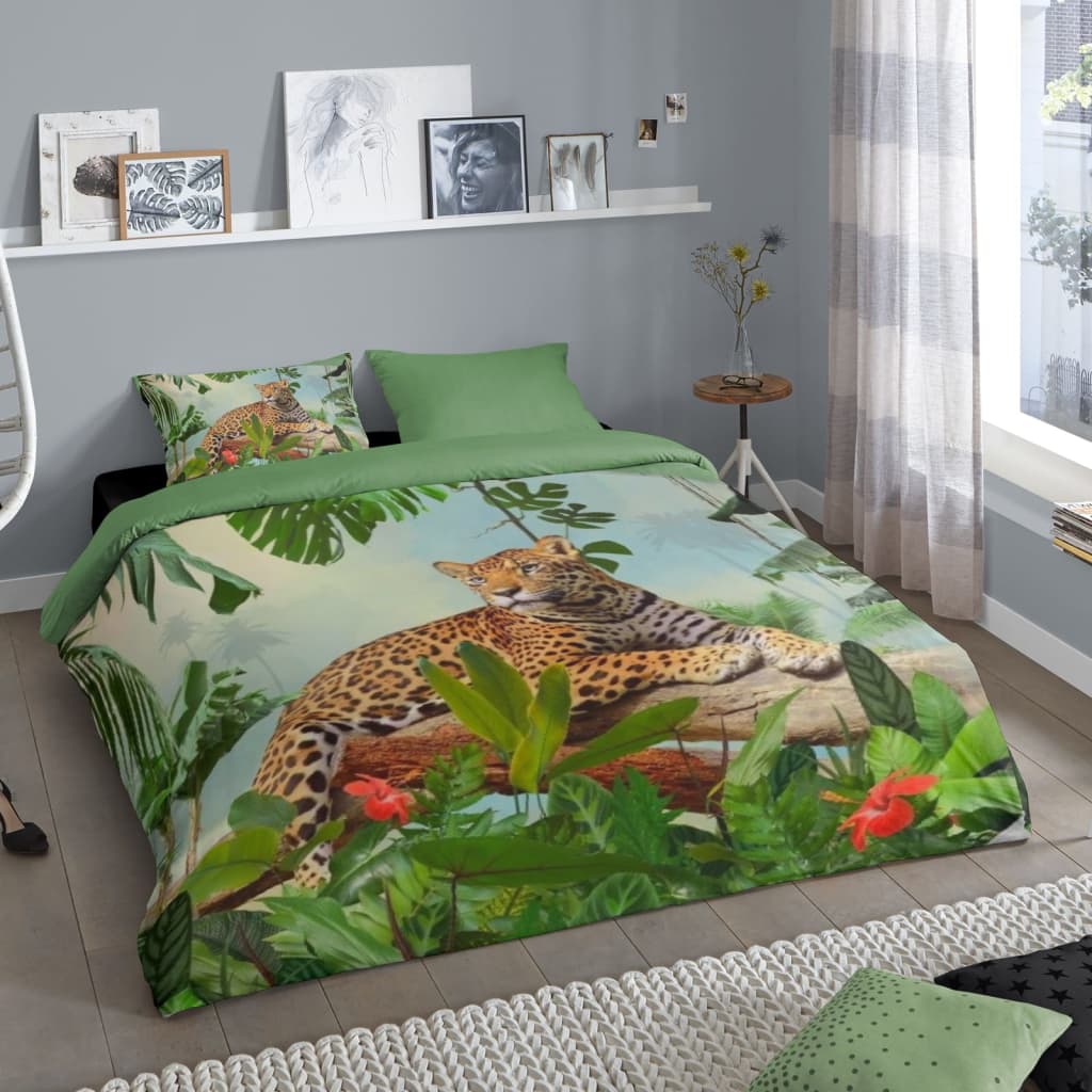 Bom dia Subredón Jungle 240x200/220 cm multicolorido