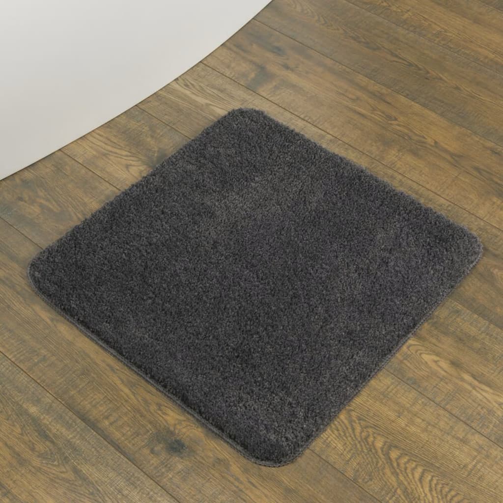 Sealskin Alfombra de baño Angora gris 60x60 cm