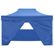 Carpa pleglable pop-up con 4 paredes 3x4,5 m azul v12 Vetonek