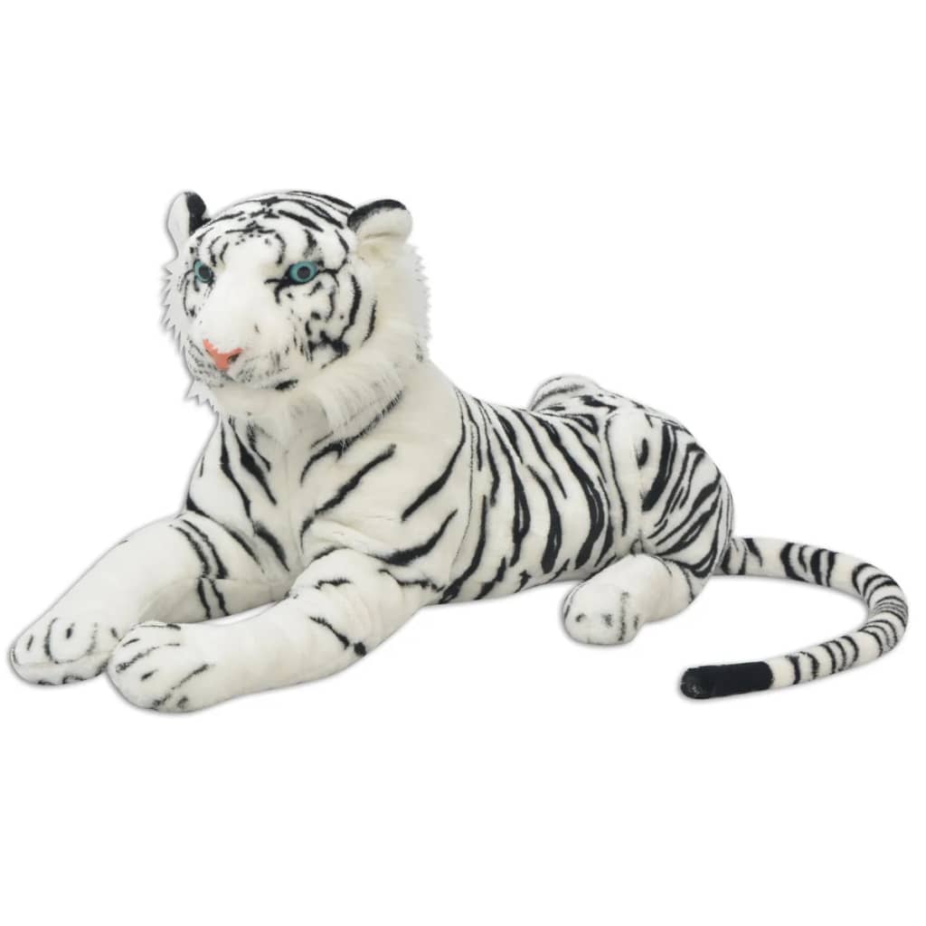 Vetonek Tigre de peluche blanco XXL