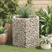 Jardinera hexagonal de gaviones 100x90x100 cm v1532 - Vetonek