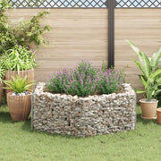 Jardinera hexagonal de gaviones 160x140x50 cm v1549 - Vetonek