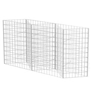 Vetonek Cesta de muro de gaviones acero galvanizado 120x30x100 cm
