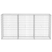 Cesta de muro de gaviones acero galvanizado 200x30x100 cm - Vetonek