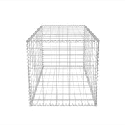 Cesta de muro de gaviones acero galvanizado 100x50x50 cm v1693 - Vetonek