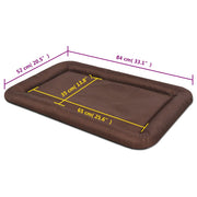 Dog mattress size xl brown v2652 - Vetonek