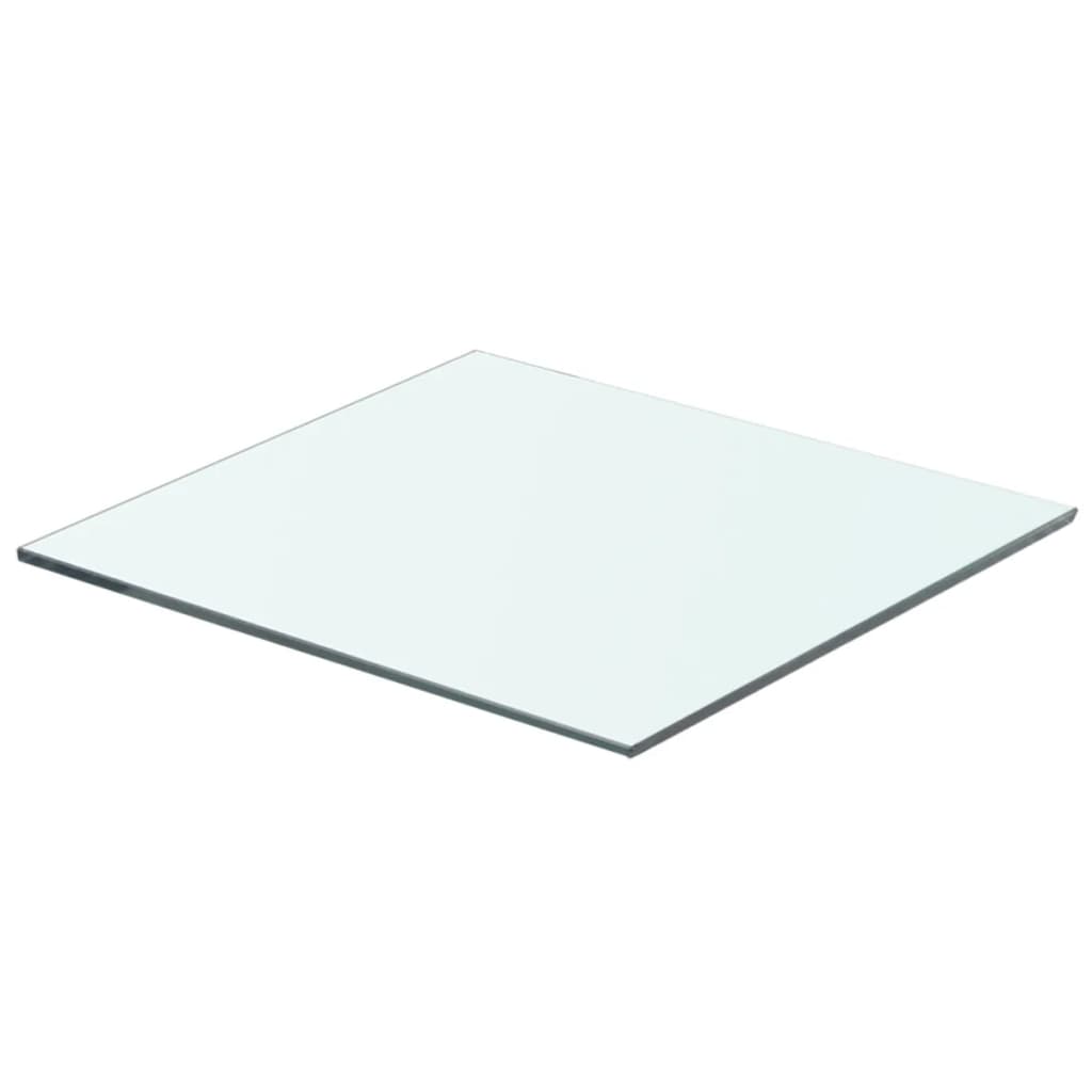 Vetonek Panel de estante vidrio claro 40x30 cm