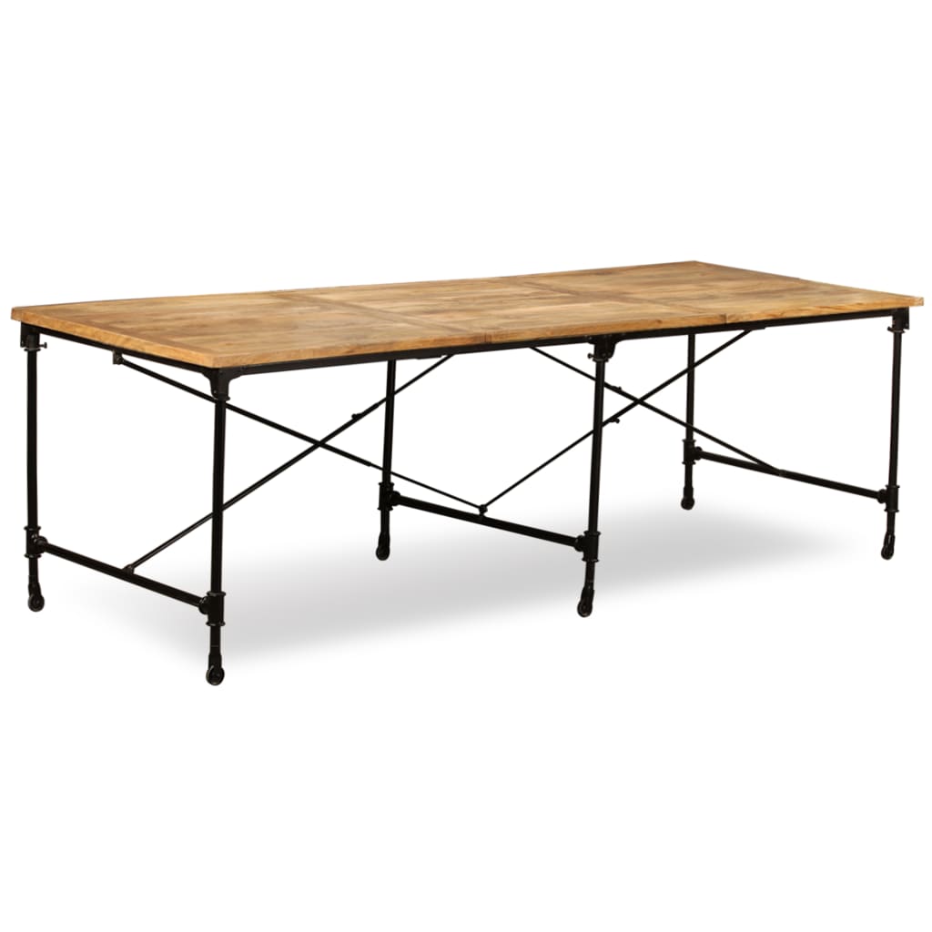 Sounding wooden dining table 240 cm