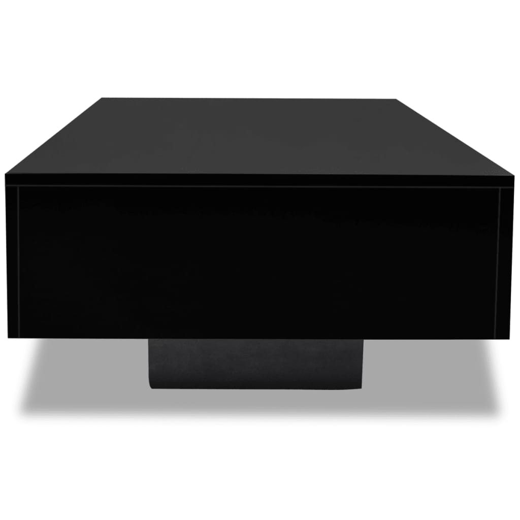 Bright Black Center Table