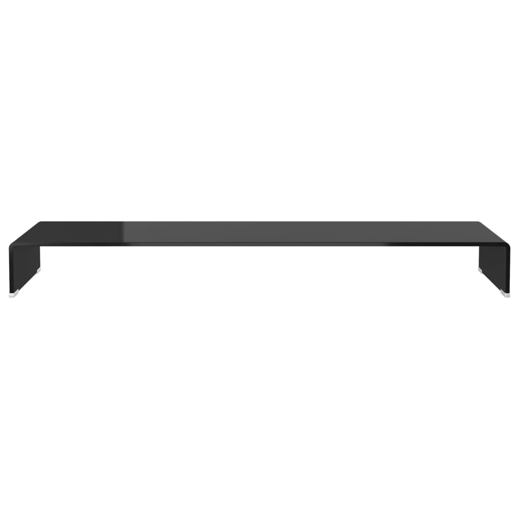 Supporto TV/Monitor Crystal Black 120x30x13 cm