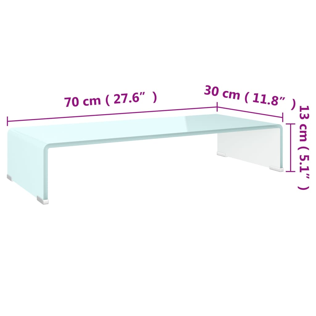 70x30x13 cm Livro de monitor de cristal verde