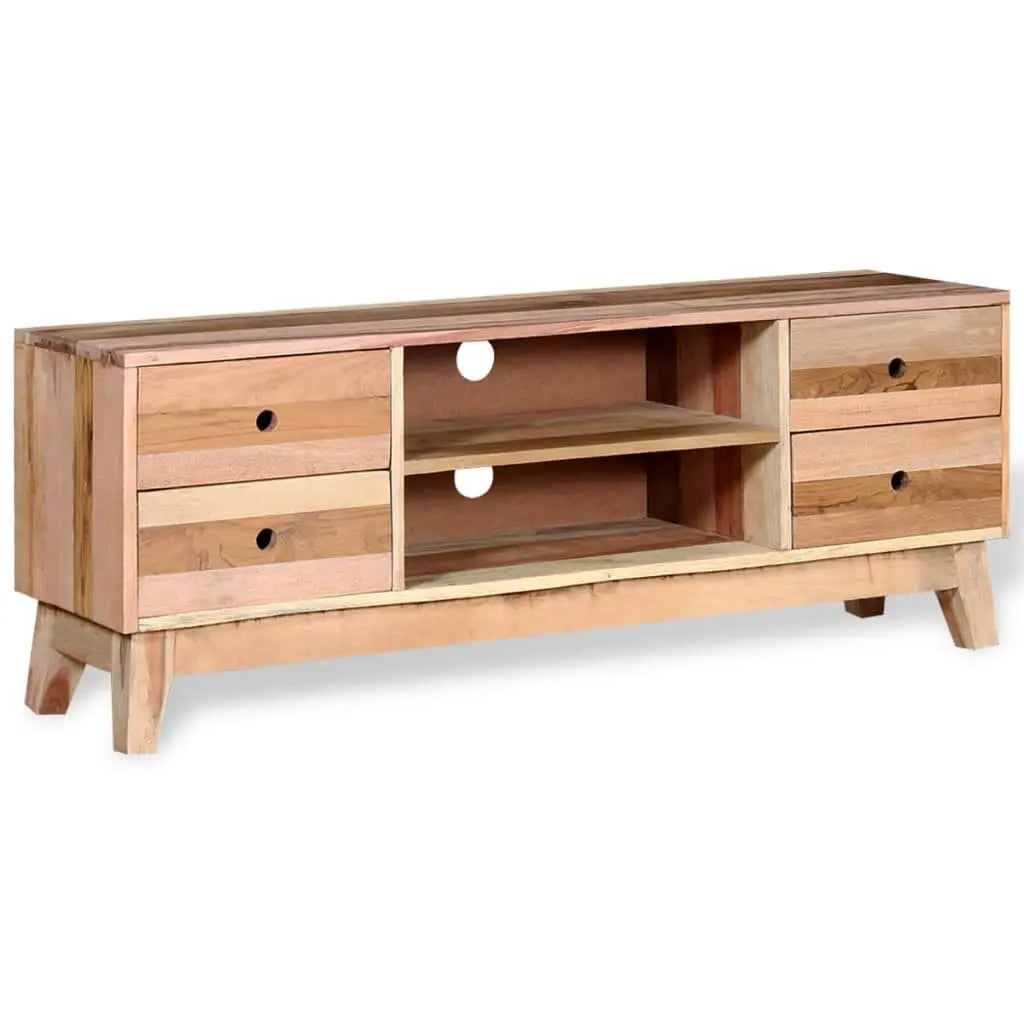 Vetonek Mueble de TV madera maciza reciclada