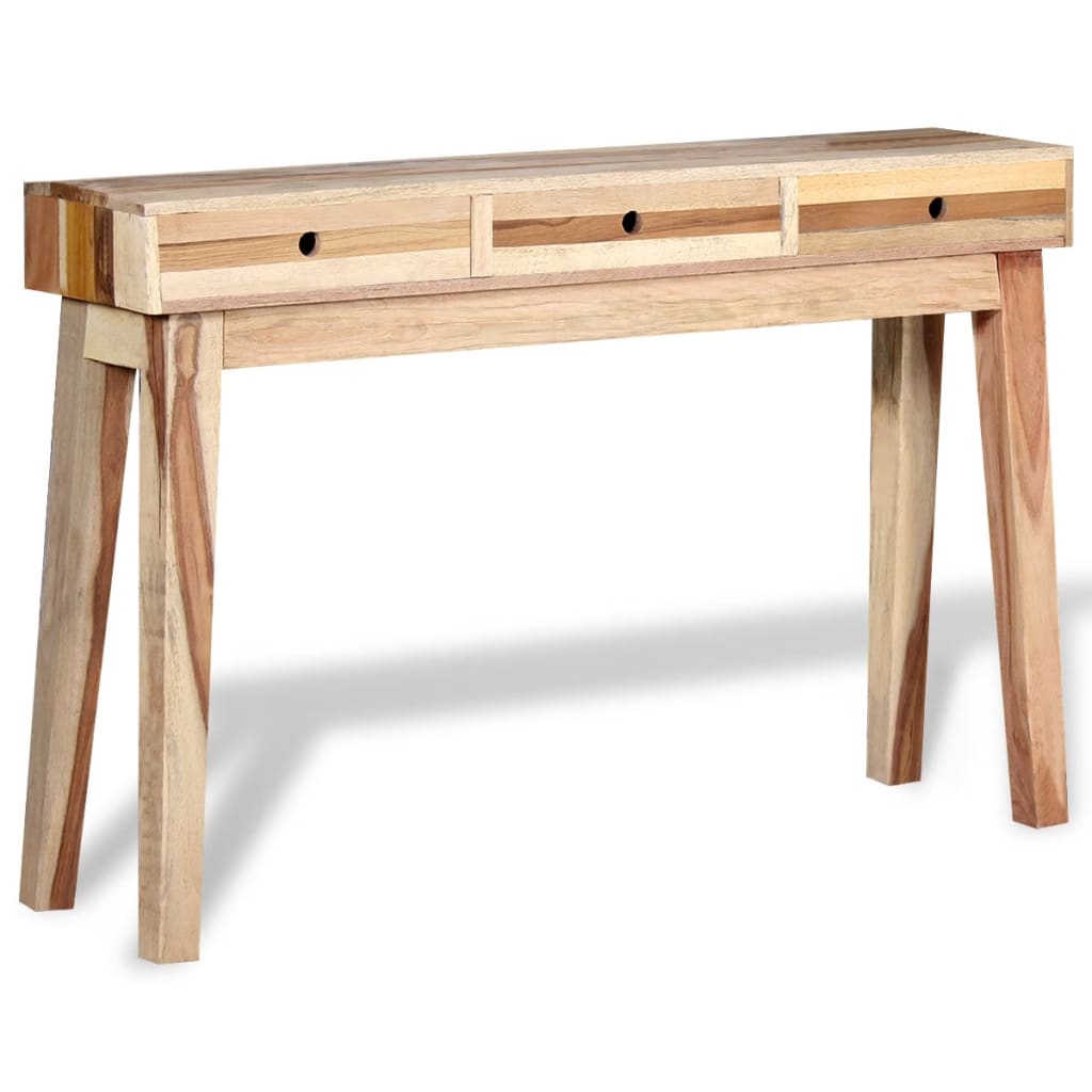 Vetonek Mesa consola de madera maciza reciclada