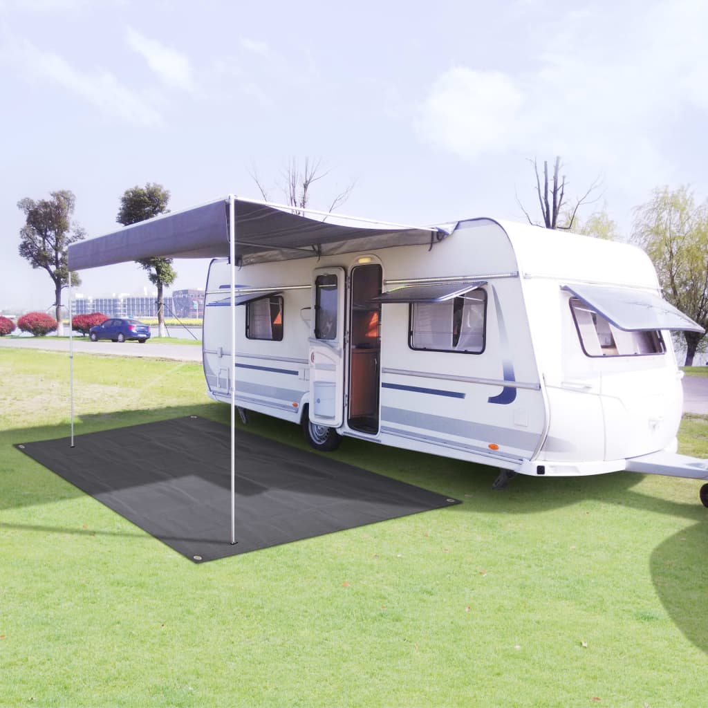 Carpete de tenda antracite de 300x500 cm