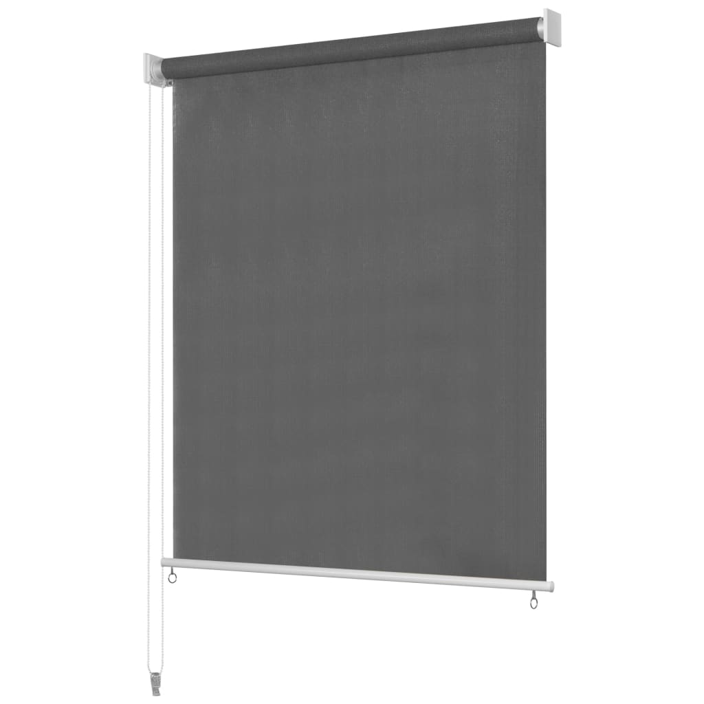 Vetonek Persiana enrollable de exterior 120x140 cm gris antracita