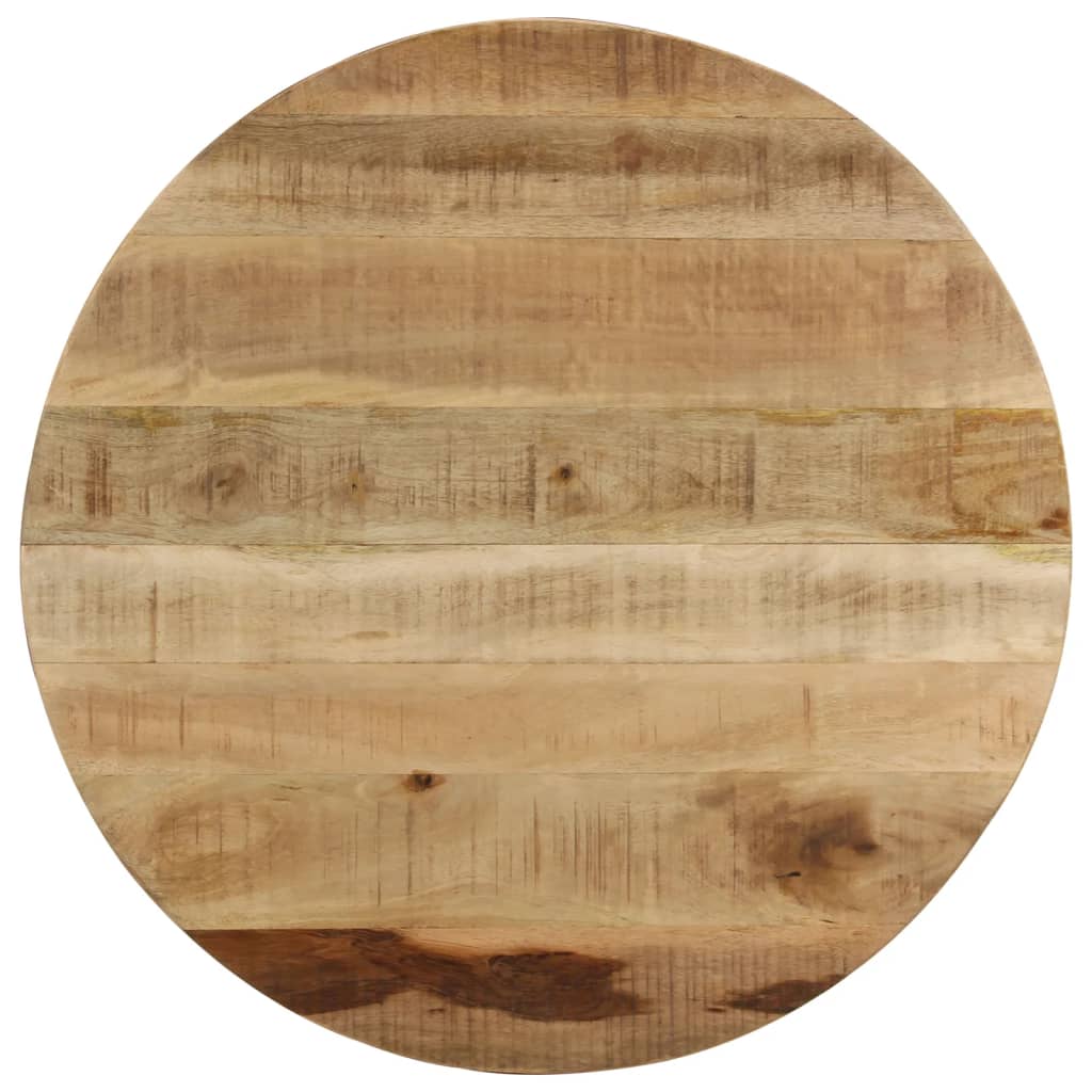 Mesa de centro de madera de mango rugosa 65x32 cm vidaXL