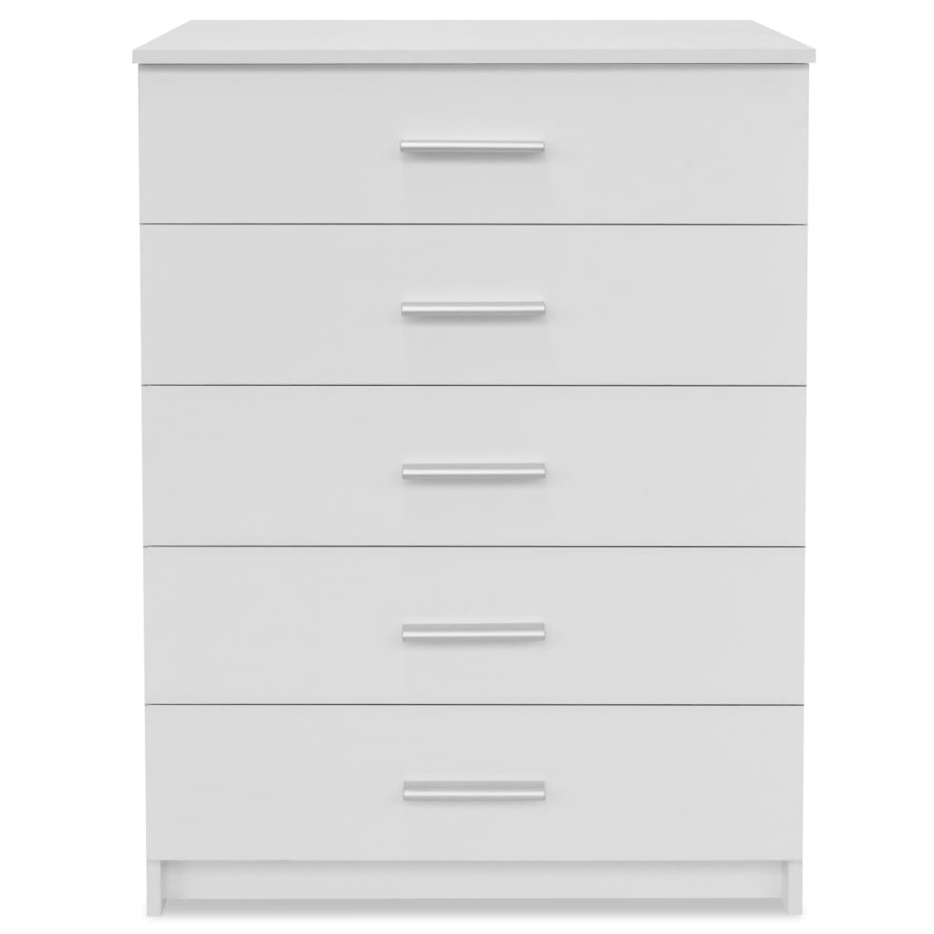 Storage furniture synthesized wood Nexus white 71x35x106 cm