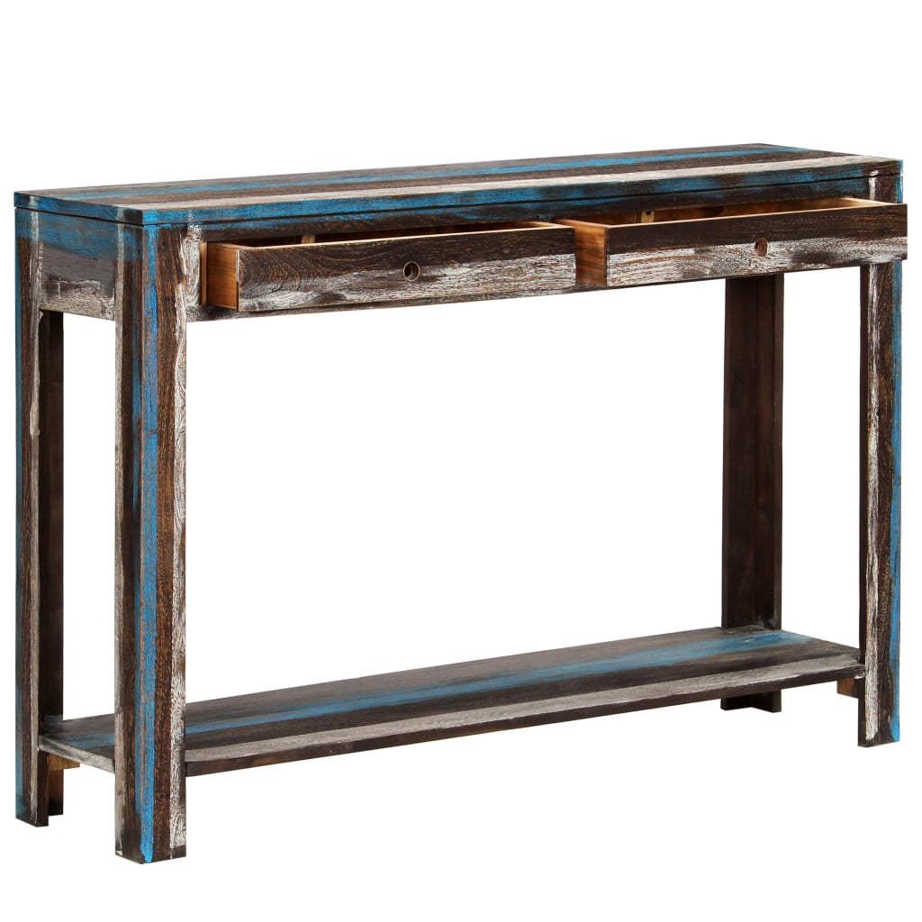 Table bois vintage bois 118x30x80 cm