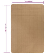 Tapis en jute avec support en latex naturel 80x160 cm V3456 Vetonek