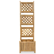 Vetonek Garden planter with bamboo trellis 40 cm