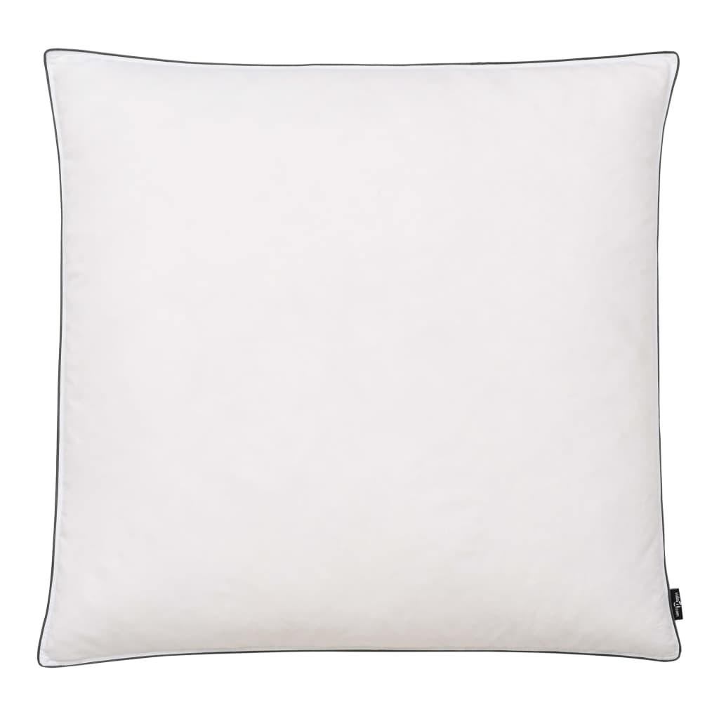 Almohadas 2 uds relleno plumón/plumas 80x80 cm blanco