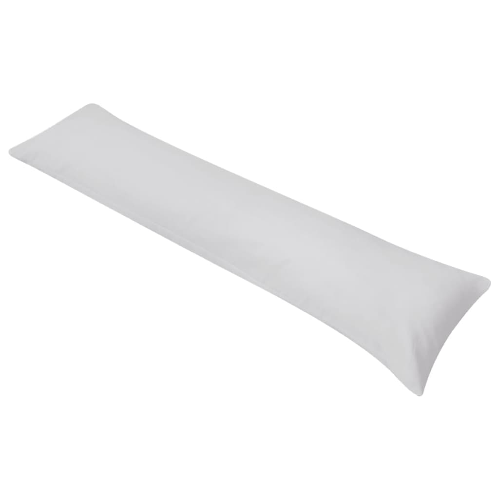 Almohada corporal para dormir de lado 40x145 cm gris