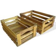 Bac à pommes de jardin à planter en bois d'acacia v2533 Vetonek