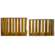 Bac à pommiers de jardin à planter en bois d'acacia - Vetonek