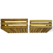 Bac à pommiers de jardin à planter en bois d'acacia - Vetonek