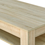 Mesa de centro madera de ingeniería roble 110x65x48 cm V3653 Vetonek